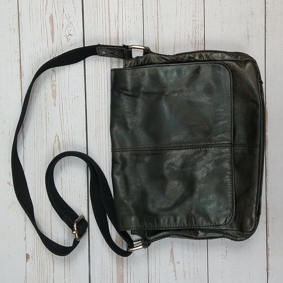 Vintage Fossil Messenger Bag